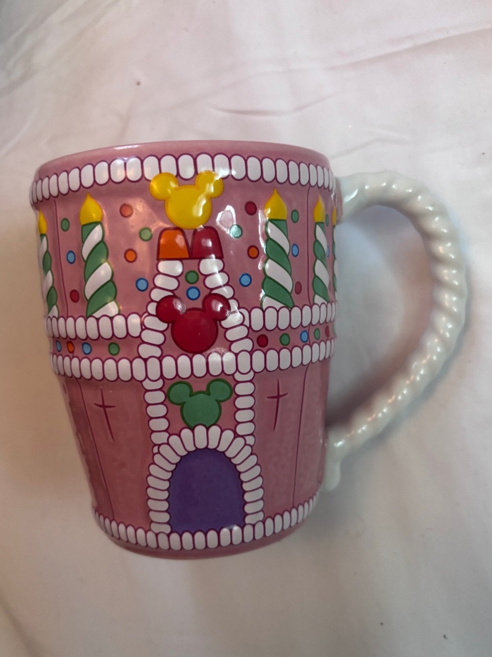 Walt Disney World Castle Cake mug